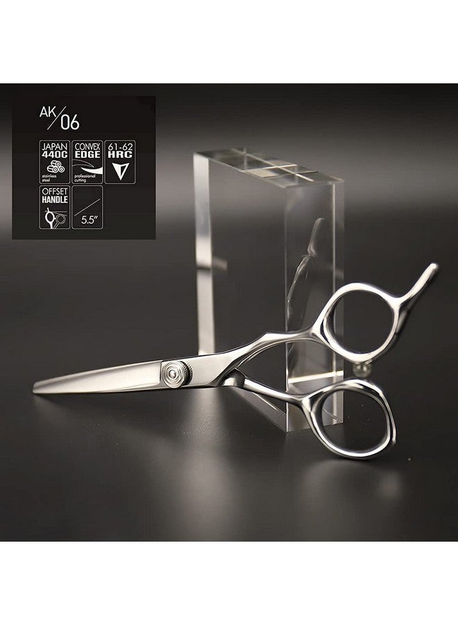 Nelannxi AOLANDUO 5.5 Inch Precision Hair Scissors - High-End VG10 Steel, Handmade Razor Edge, Pro Ergonomic Design for Salon Stylists, Beauticians, and Barbers - Image 2