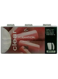 CND Professional Formation Nail Tips Clear Color 360 pcs  - Image 1