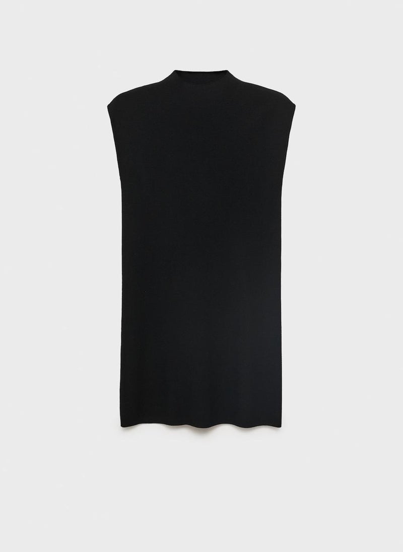 MANGO Short knitted dress - Image 5