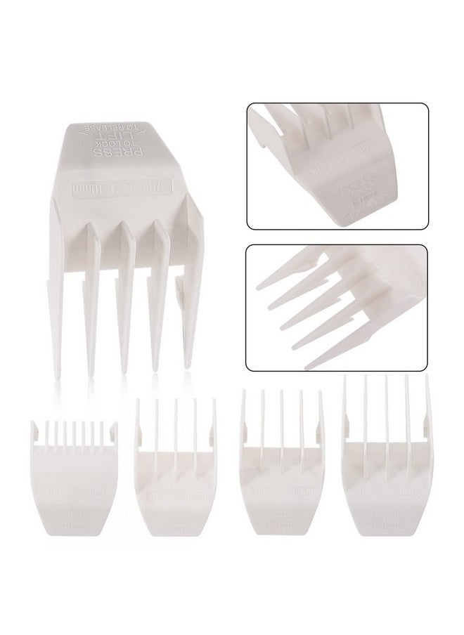 colorski Professional Peanut Clipper Guards for Wahl Peanut - From 1/8 Inch to 1/2 Inch, Fits for Wahl Peanut, White-4PCS  - Image 4