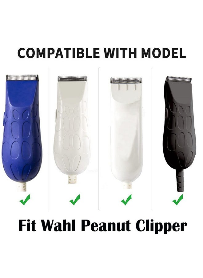 colorski Professional Peanut Clipper Guards for Wahl Peanut - From 1/8 Inch to 1/2 Inch, Fits for Wahl Peanut, White-4PCS  - Image 5