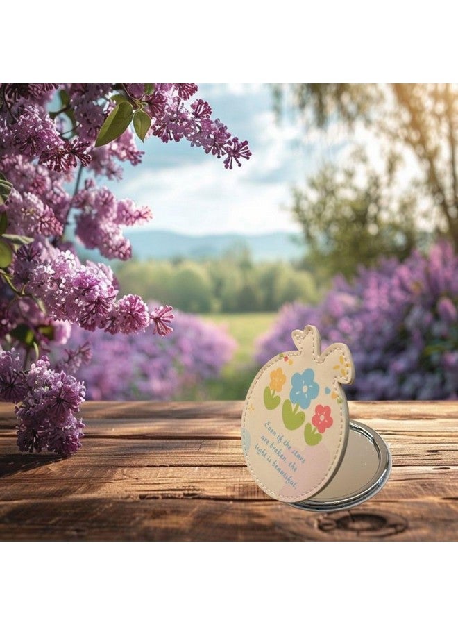 Compact Cute Printed Mirrors for Makeup and Travel - Image 3