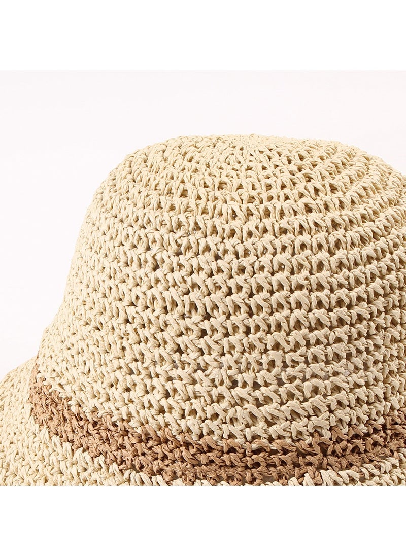 New Foldable Handwoven Straw Hat