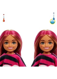 Barbie Chelsea Cutie Reveal Chelsea Jungle Friends Series - Tiger  - Image 3