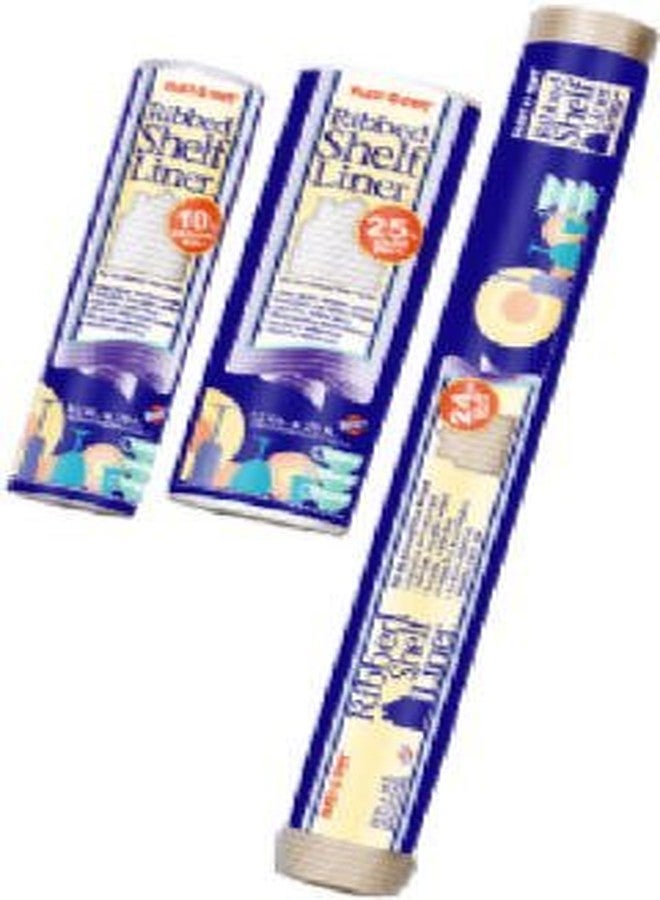 Warp's Plast-O-Mat 10 ft. L x 24 in. W Clear Non Adhesive Ribbed Shelf Liner