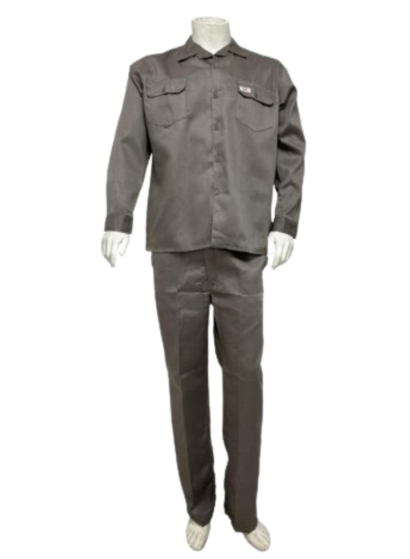 Volta volta uniform suit pant shirt grey  - Image 1