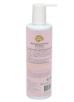 Just Gentle Organic Baby Face & Body Lotion - 97% Natural Ingredients, Hydrating Shea Butter & Aloe Vera, Lavender Scent, 200ml  - Image 2