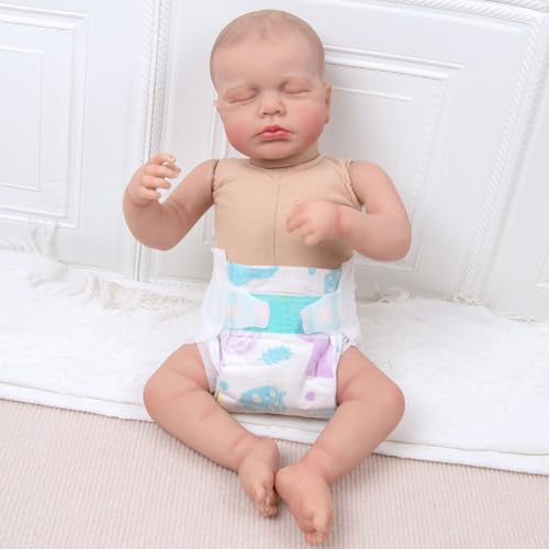 TatuDoll 14 قطعة ملحقات دمى الأطفال المولودين حديثًا حفاضات قابلة لإعادة الاستخدام لدمى الأطفال بحجم 17-24 بوصة حفاضات فيلكرو قابلة للتعديل ملابس داخلية ملحقات حديثي الولادة - Image 5