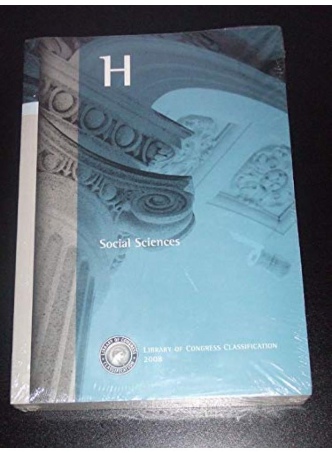 Library of Congress Classification Schedule 2008