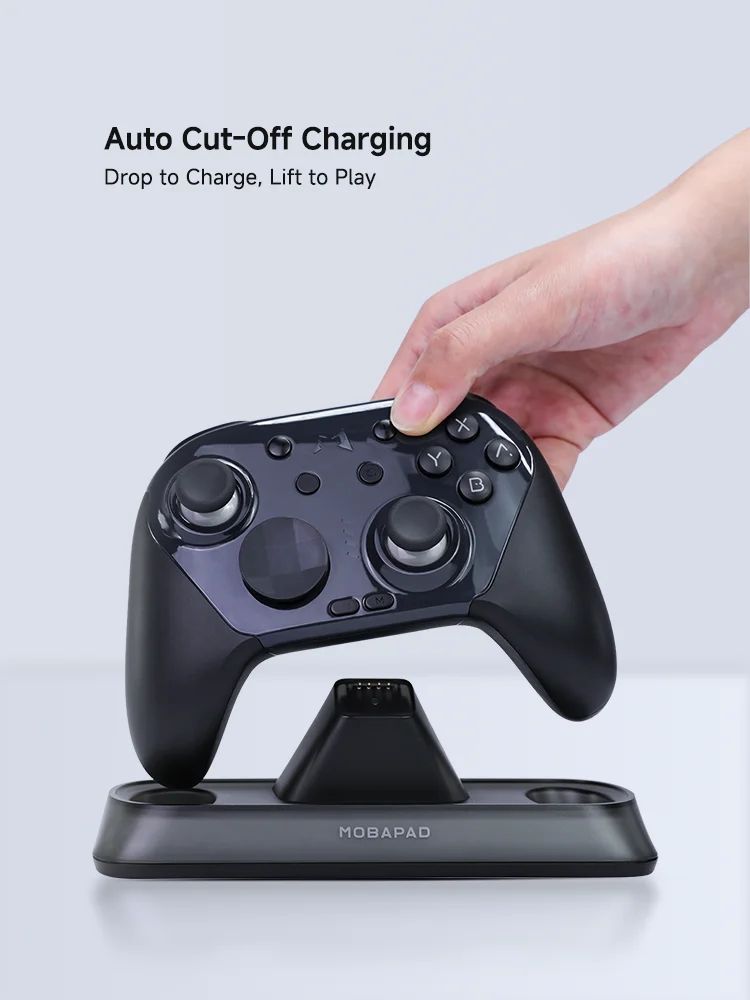 Mobapad M-a20 Charging Dock Station for Chitu 2 Switch2 Pro2 HD Controller, Gamepad Accessories, White - Image 3