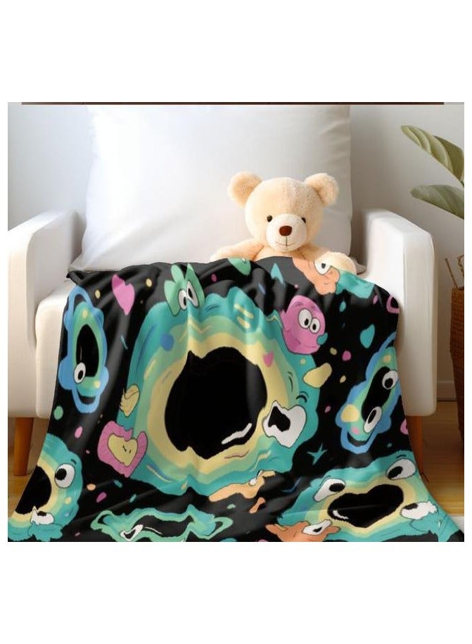 عام بطانية رقيقة من الفانيلا (دافئة ومريحة، ومناسبة للنوم واستخدام الألعاب وإزالة الغبار ومقاومة للرمل) 150 سم * 200 سم - 370 - Image 1