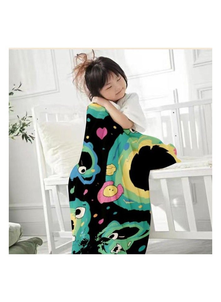 عام بطانية رقيقة من الفانيلا (دافئة ومريحة، ومناسبة للنوم واستخدام الألعاب وإزالة الغبار ومقاومة للرمل) 150 سم * 200 سم - 370 - Image 4