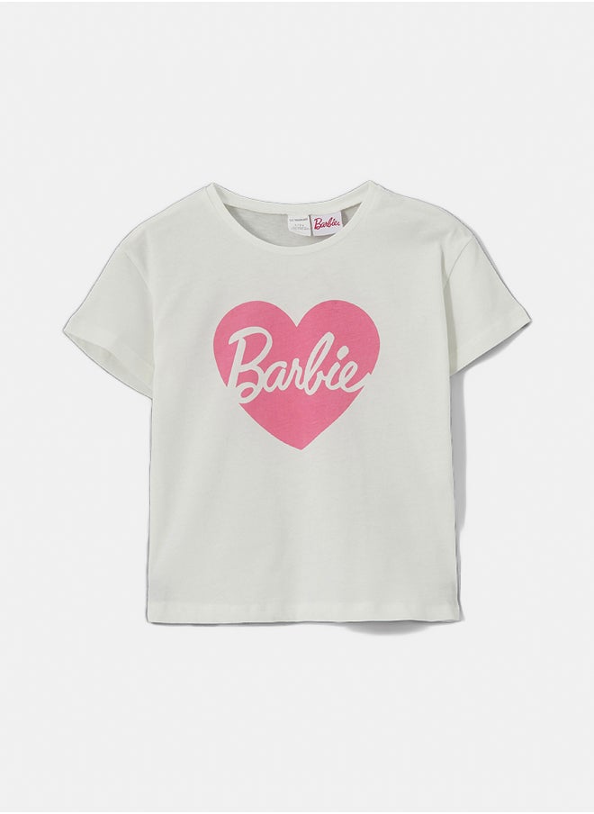 Crew Neck Barbie Printed Girls T-Shirt - pzsku/Z9389BA7D33414D886DA4Z/45/_/1740511083/0758b18f-59c4-440f-833f-4d15e1f50b26