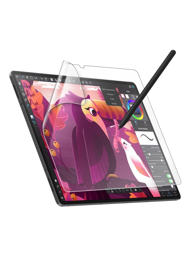 Paper Screen Protector for Samsung Galaxy Tab S9 Ultra 14.6-Inch, Anti-Glare, Matte PET Film for Drawing, 1-Pack - Image 1