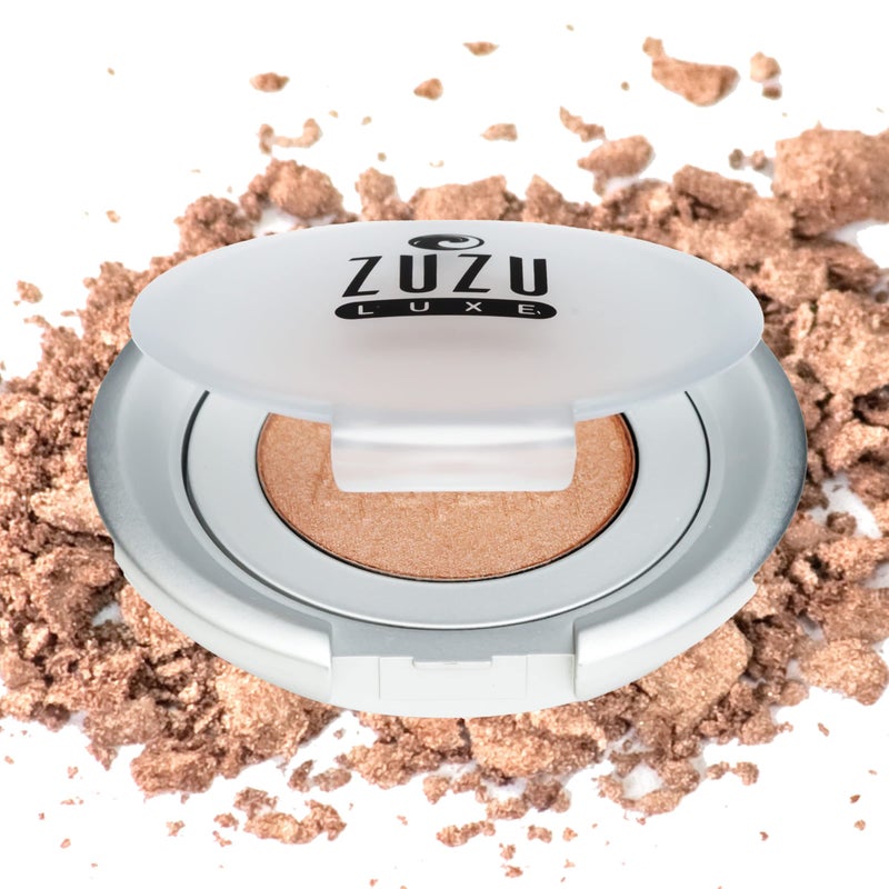 Zuzu Luxe Mineral Eyeshadow Eternity  BeigeCool Shimmer Richly pigmented velvety smooth formula Natural Paraben Free Vegan Glutenfree Crueltyfree Non GMO 007 oz