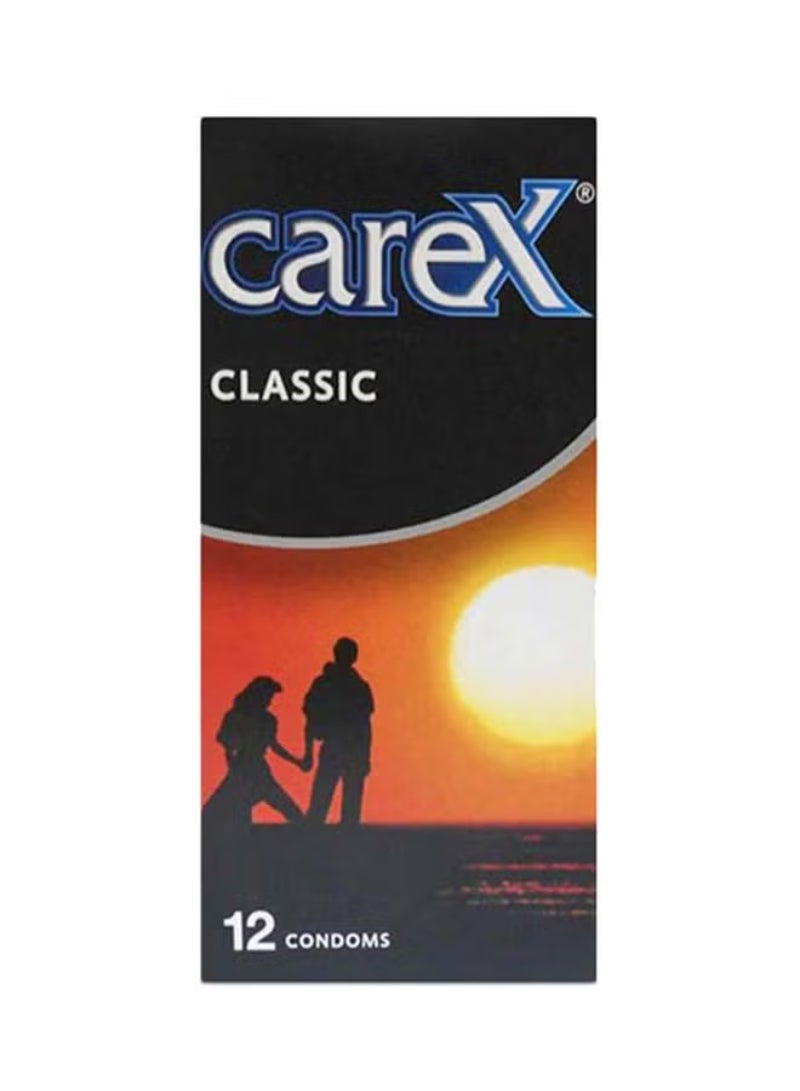 careX Classic Condoms, 12 Count