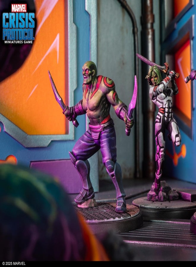 Atomic Mass Games Marvel: Crisis Protocol The Galaxy's Deadliest Affiliation Pack -Tabletop Superhero Game, Ages 14+, 2 Players, 90 Minute Playtime, Made by Atomic Mass Games - Image 4