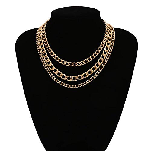 ALEXCRAFT 16.4Feet Gold Plated Brass Curb Chain Twisted Chunky Link Chains Bulk with Spool for Jewelry Making - Image 5