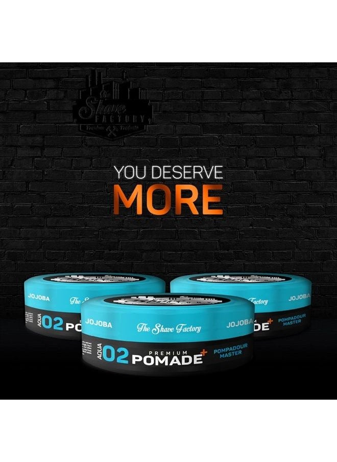 Premium Pomade 150ml 02 Pompadour Master with Jojoba Extra Hold & Shine - pzsku/Z9389E070D14072E62A9DZ/45/_/1686792024/8a34fd32-69e6-45e4-9c48-0d741640a74e