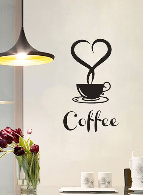 فنجان قهوة نمط الجدار ملصق
