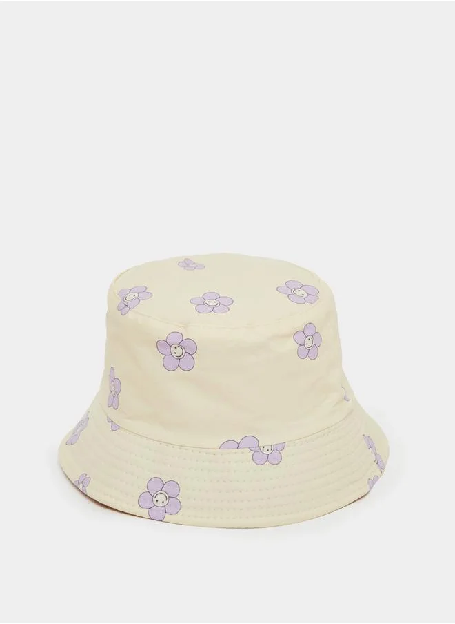 ستايلي Styli Floral Printed Bucket Hat