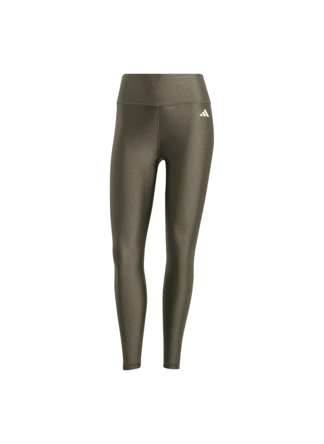 Adidas adidas Opt Ess Shine L Green Training Tights 3XS
