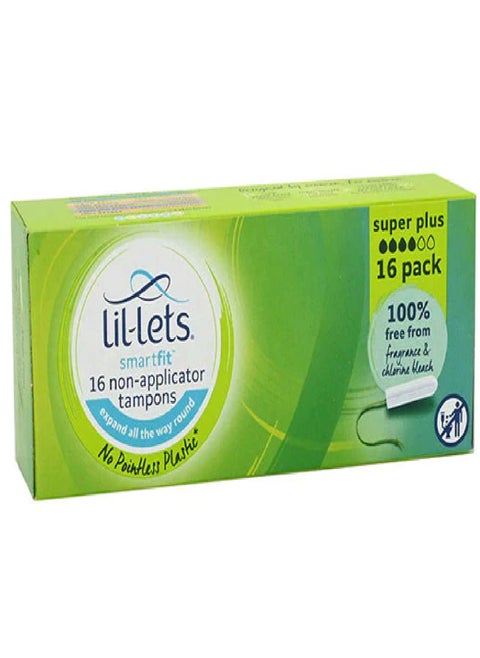 LILLETS NON-APP SUPER PLUS TAM 16'S