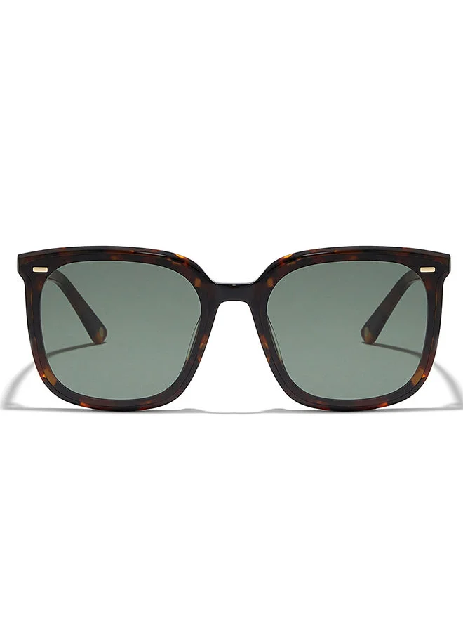 30Sundays 30Sundays ATHENA Women's Sunglasses, Tortoise/Green
