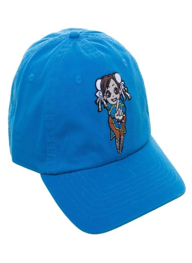 Street Fighter Hat Chun Li Dad Cap New qd7g2csfc - Image 2