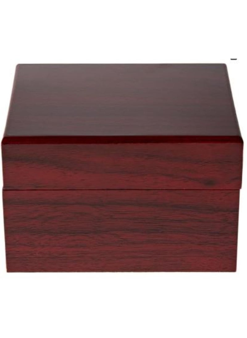 Wooden Watch Box, Single Unit, Wrist Watch and Bangle Gift Box with Pillow - Image 3