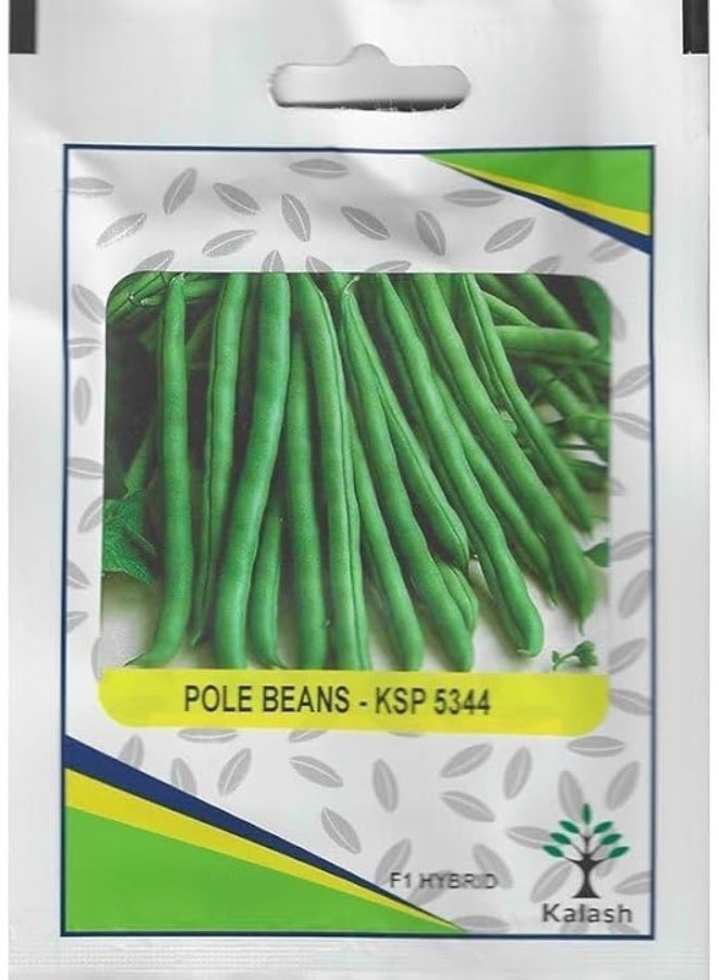 Kalash Pole Beans KSP 5344 F1 Hybrid Premium Quality Seeds