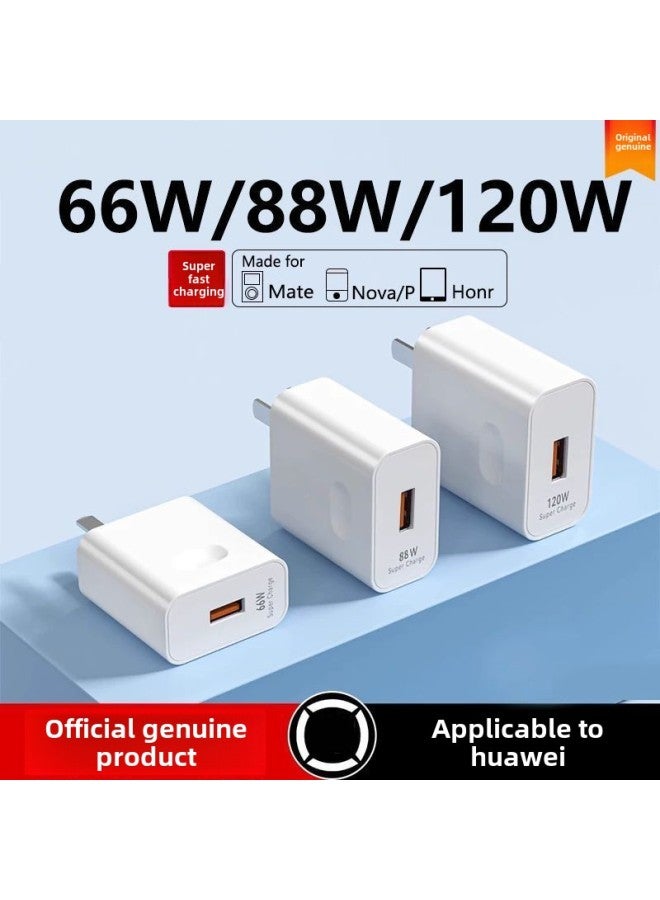 120w Super Fast Charging Is Suitable For Huawei Mobile Phone Charger Charging Line Mate40p60typec Data Line Universal-Color:120w Extremely Fast Flash Charging_step Speed: A Separate Charging Head Will Not Damage The Machine  - Image 4