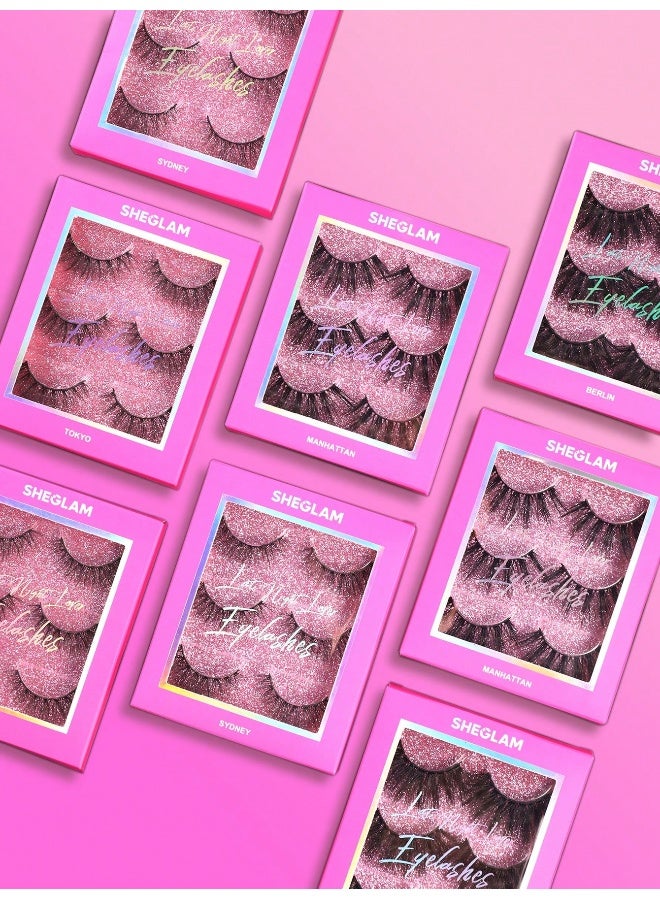 SHEGLAM Late Night Lover Full Volume False Eyelashes-Sydney - Image 5