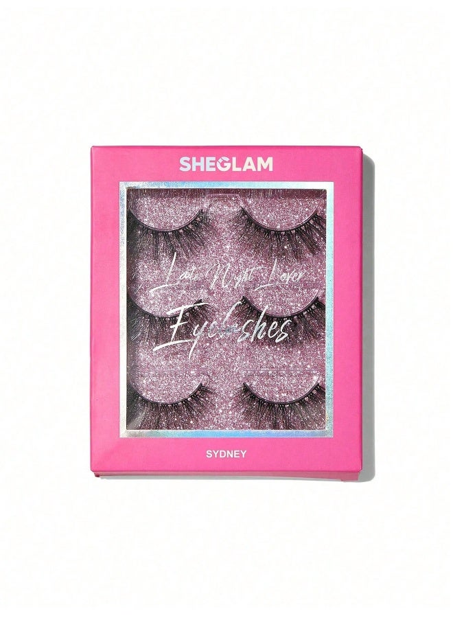 SHEGLAM Late Night Lover Full Volume False Eyelashes-Sydney - Image 1