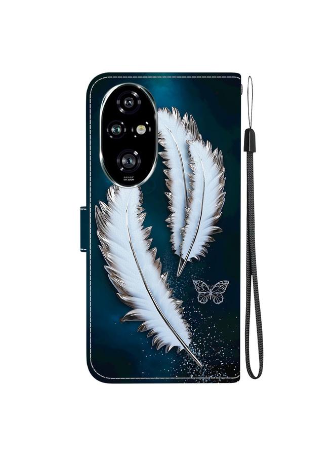 S-TOP Case For Honor 200 Pro 5G Crystal Texture Colored Drawing Leather Phone Case - Image 3