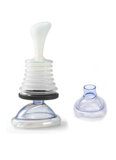 Choking Emergency Device Respiratory Training Trainer, Rescue Mask, CPR Device Rescue Device Training Products, Family Removal Device for Removing Blocked Objects Choking Emergency Aid Device Rescue