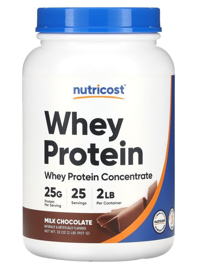 Nutricost Whey Protein Concentrate Milk Chocolate 2 lb (907 g)