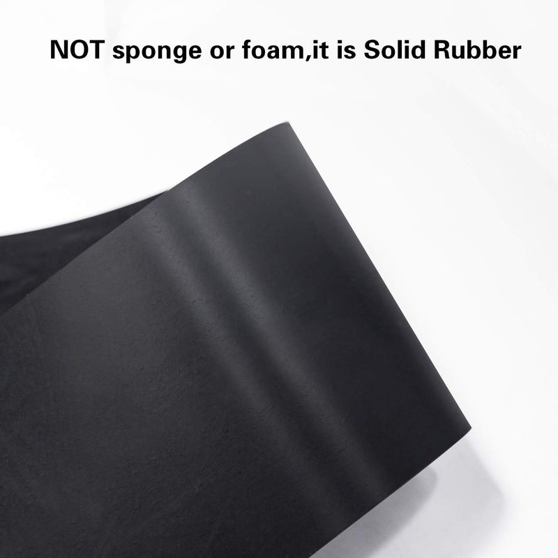 TORRAMI Neoprene Rubber Sheet Roll 18 125 Inch Thick x 12 Inch Wide x 24 Inch Long for DIY Gaskets Pads Seals Crafts FlooringCushioning of AntiVibration AntiSlip - Image 5