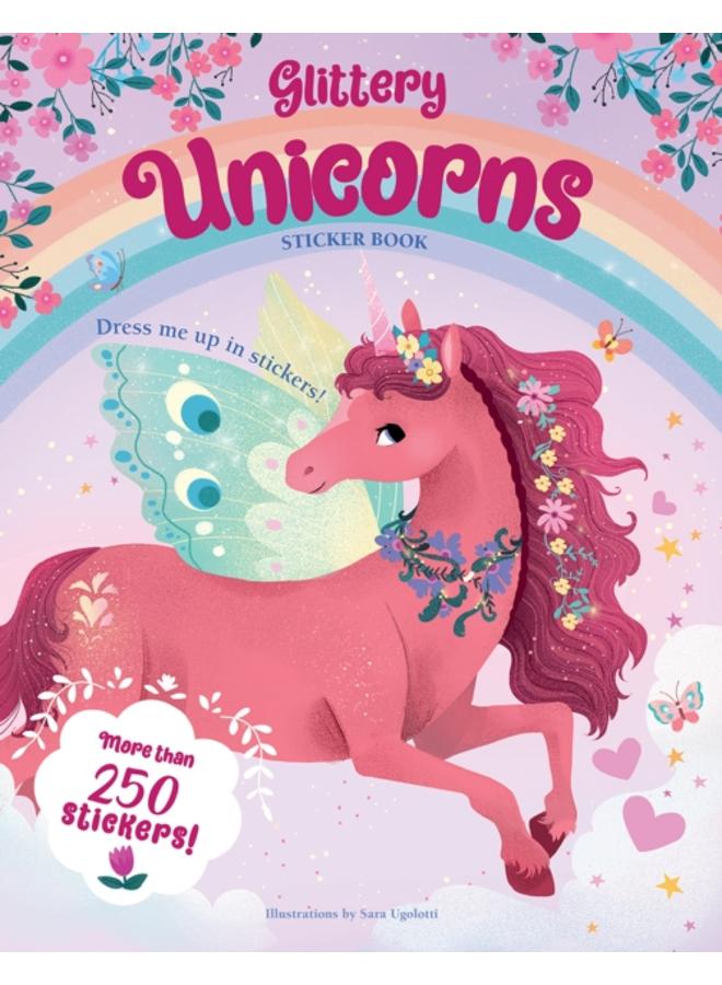 Glittery Unicorns: Sticker Book 