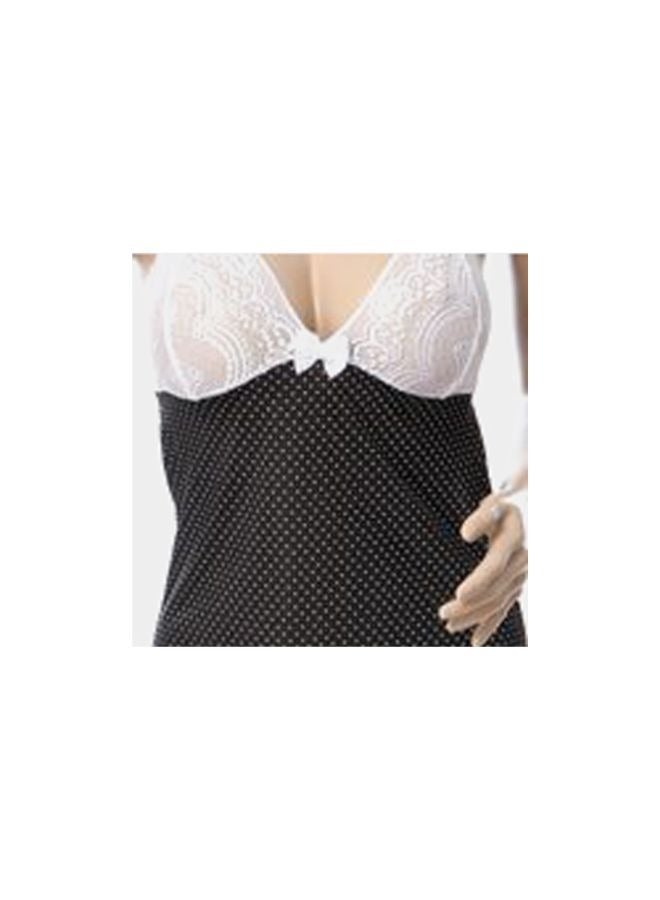 Lasso Multicolored short nightgown set for women - Image 5