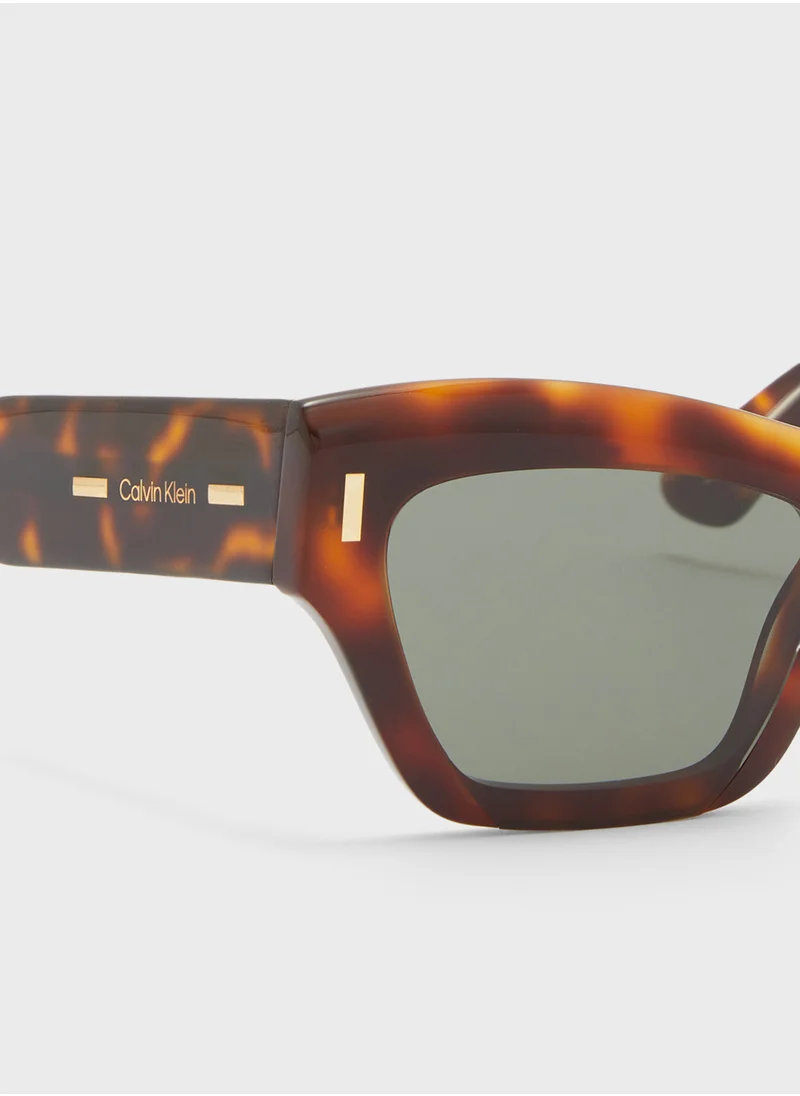 CALVIN KLEIN Modified Rectangle Sunglasses
