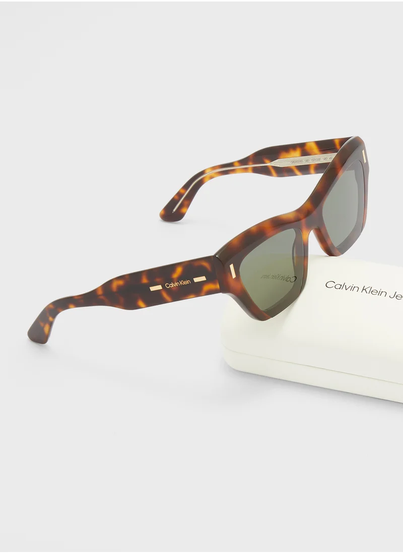 CALVIN KLEIN Modified Rectangle Sunglasses