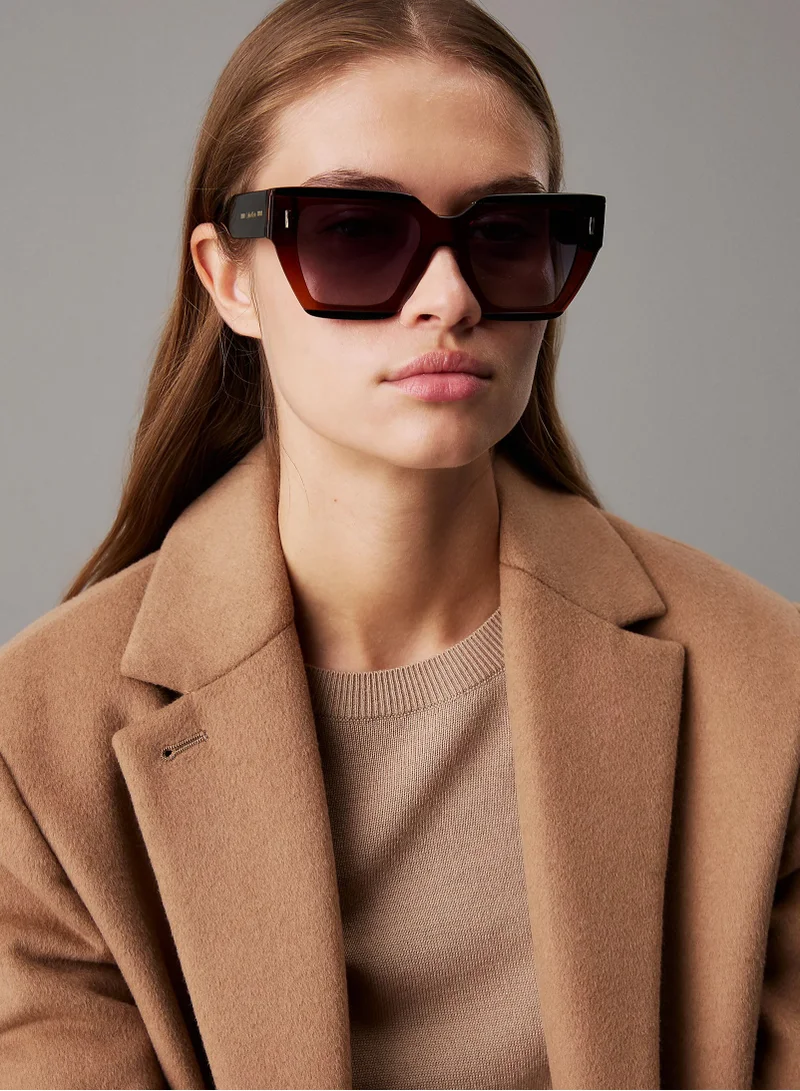 CALVIN KLEIN  Modified Rectangle Sunglasses for Women | Best Price UAE