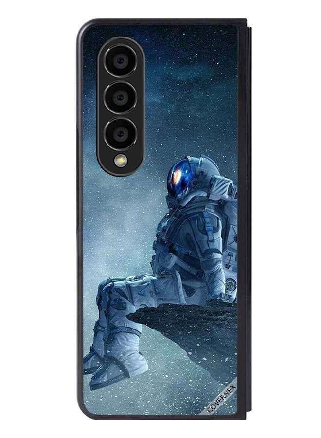 Covernex Protective Case Cover For Samsung Galaxy Z Fold 4 Astronaut Tired - Image 1
