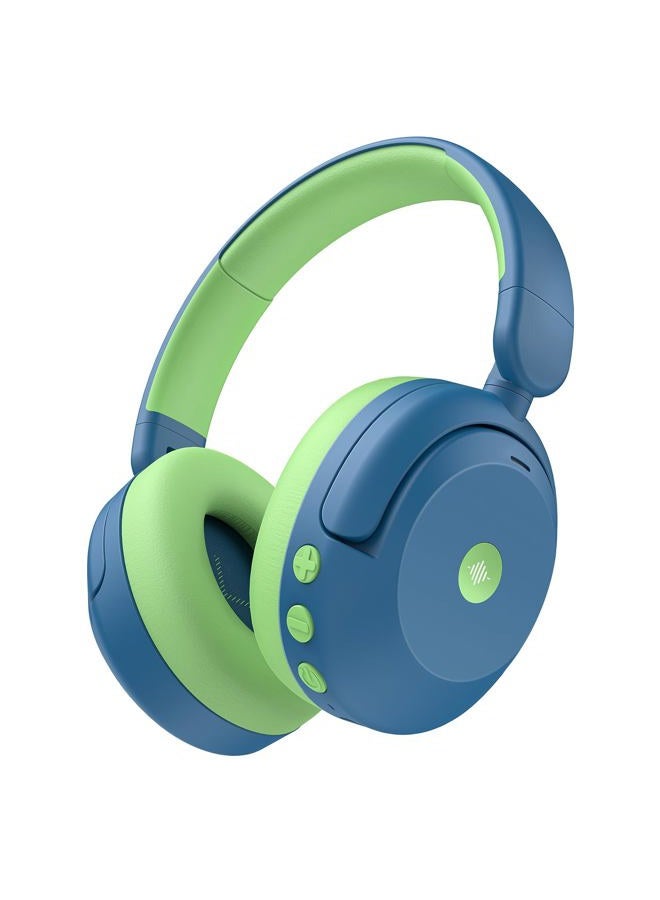 iClever BTH20 Active Noise Cancelling Headphones for Kids, Two ANC Modes, 60H Play Time, 80dBA Safe Volume, Bluetooth5.4, Award-Winning Over Ear Kids Headphones Wireless AUX Cord for Airplane Travel - Image 1