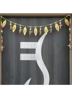 Webelkart Webelkart Premium Leafs and Elephant Handmade Door Toran for Door Home Decoration and Diwali Decoration (Multicolored)- 36 Inch x 18 Inch  - Image 1
