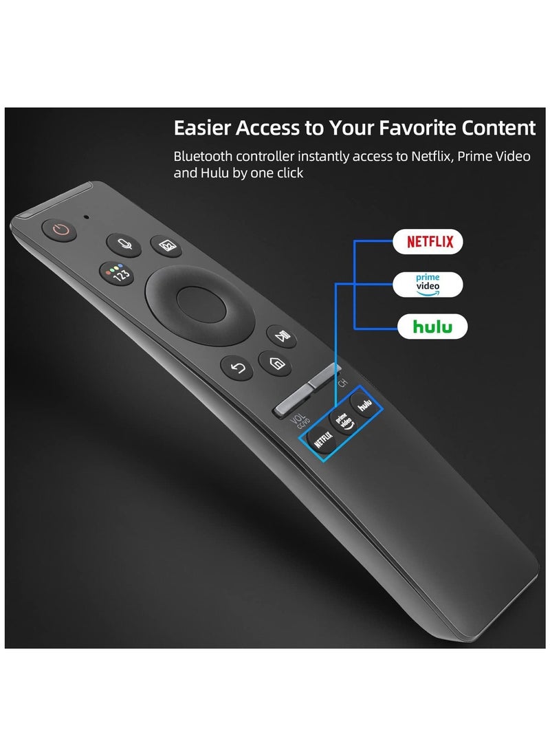ELTRAZONE Universal Voice Remote Control for Samsung Smart TV LED QLED 4K 8K UHD Crystal Frame HDR Curved Smart TVs, with Shortcut Buttons for Netflix, Prime Video, Hulu - Image 2