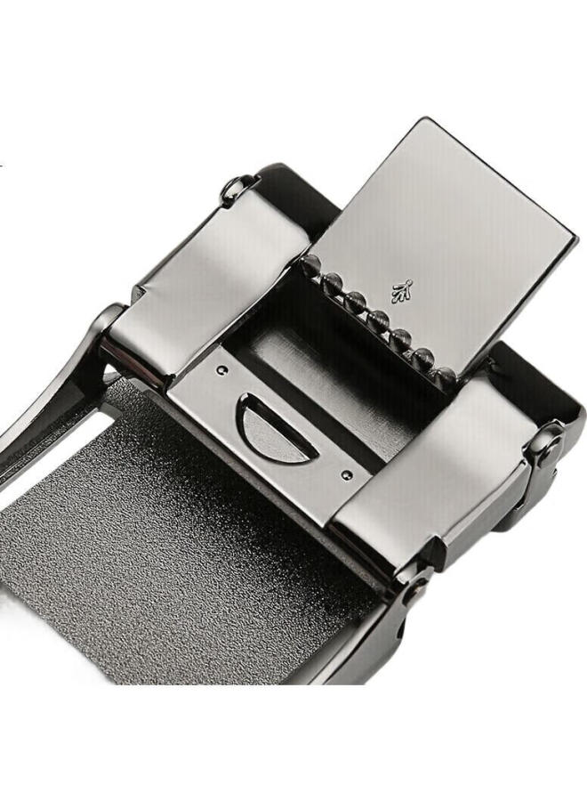 Scarecrow Men'S Leather Belt Buckle, Casual Trouser Belt, Automatic Buckle Waistband, Belt Accessories - Image 2