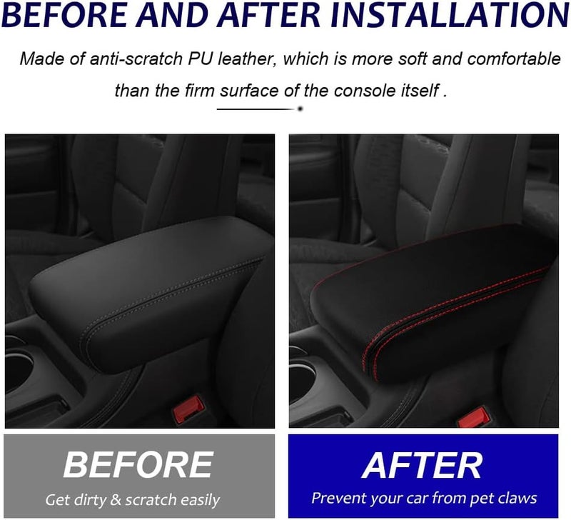 DEYTOP Car Armrest Cover for Dodge Durango 2011-2021 - Image 3
