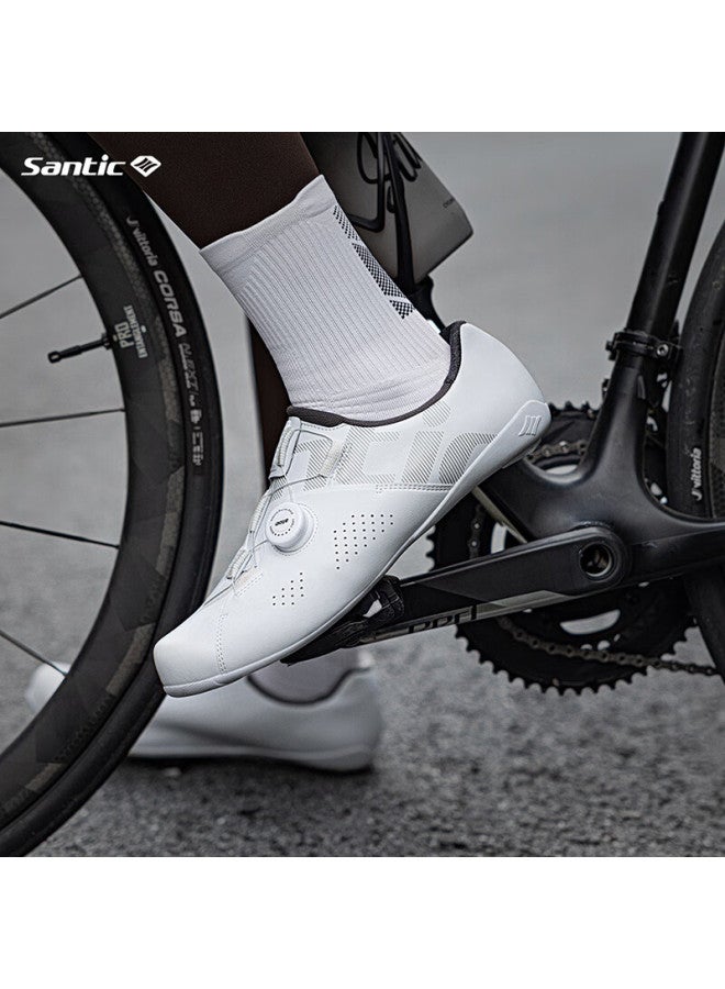 Sendik Sen Di Ke Road Bike Cycling Lock Shoes, Professional Bicycle Shoes For Men And Women, , Black, Size 43 - Image 3